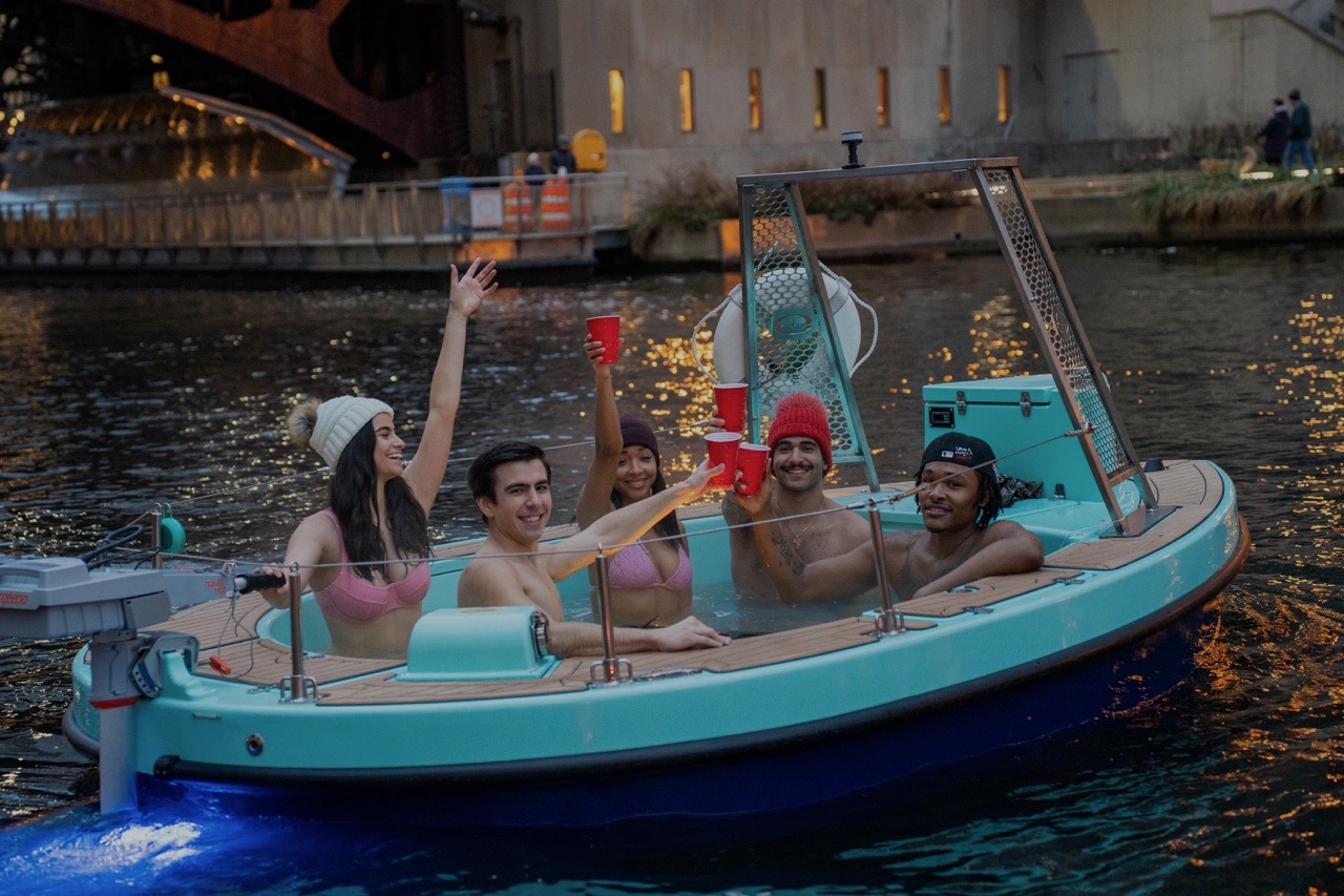 Hot Tub Boat Rentals!