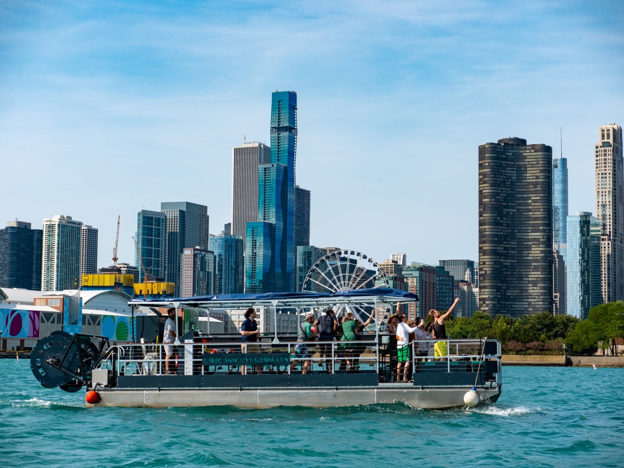 90 Minute Cycleboat Lakefront Cruise- Public