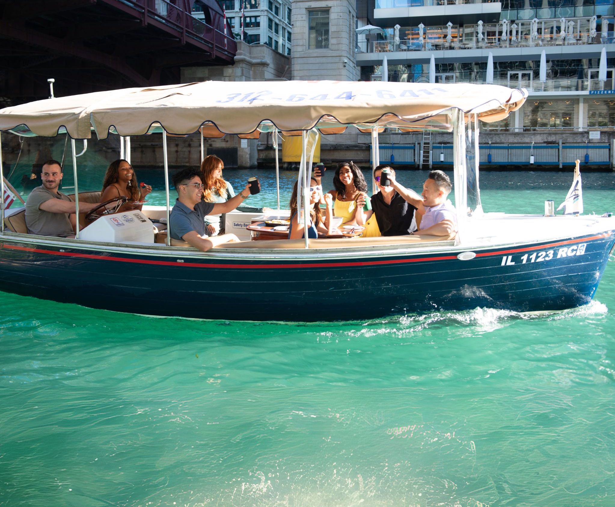 Marina City Duffy Boat