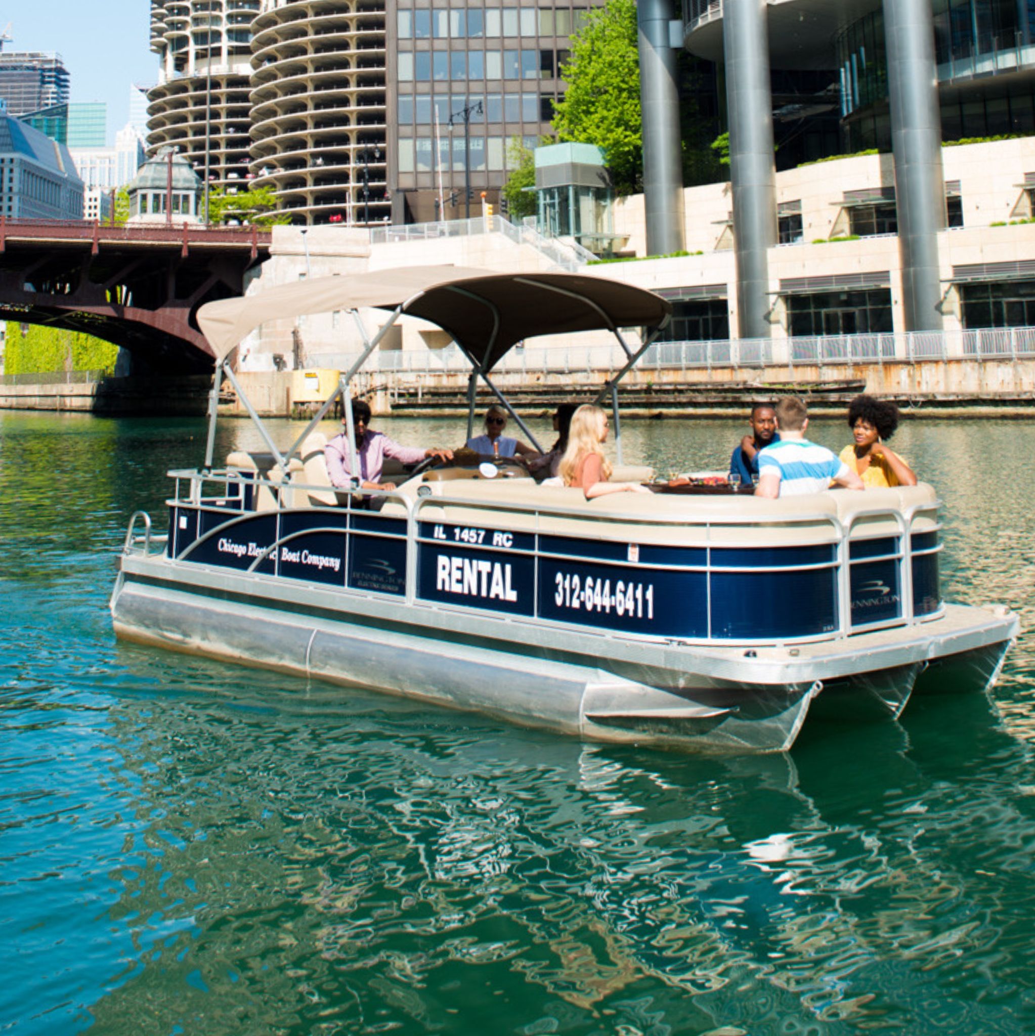 Marina City Pontoon