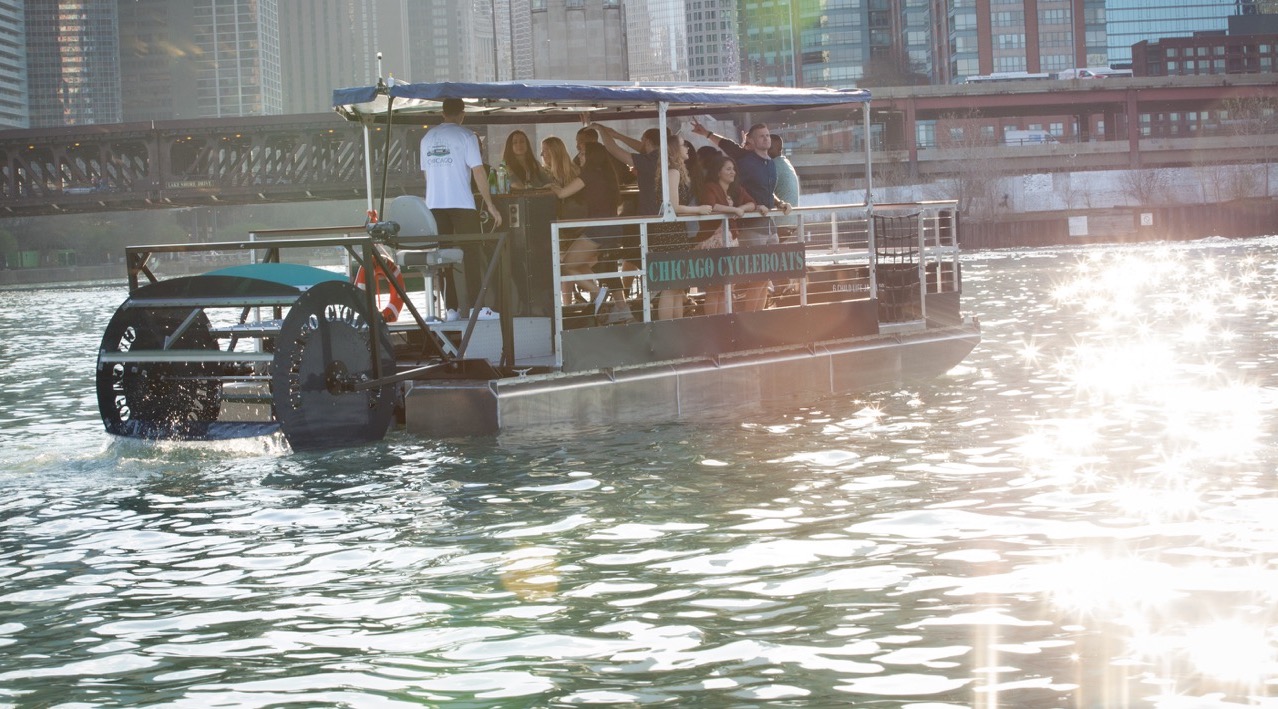 90 Minute Cycleboat Cruise