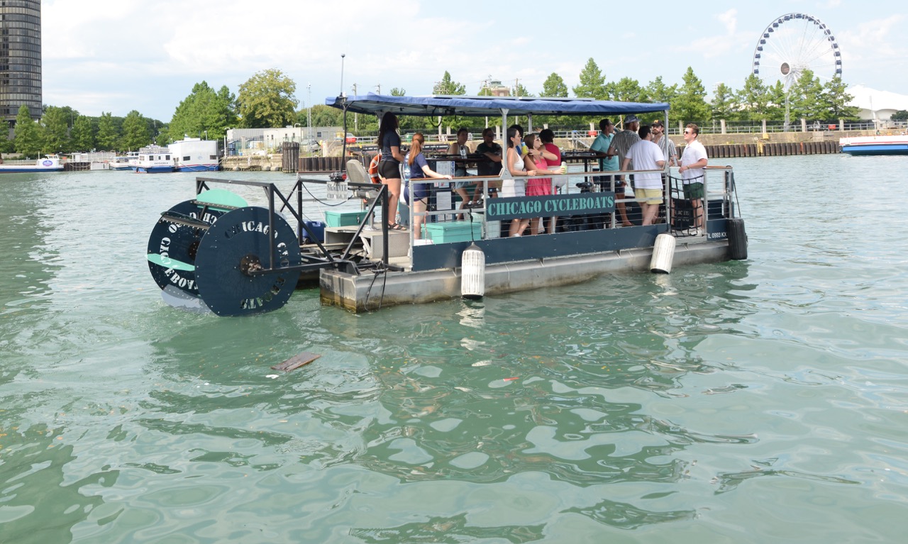 120 Minute Private Cycleboat Cruise