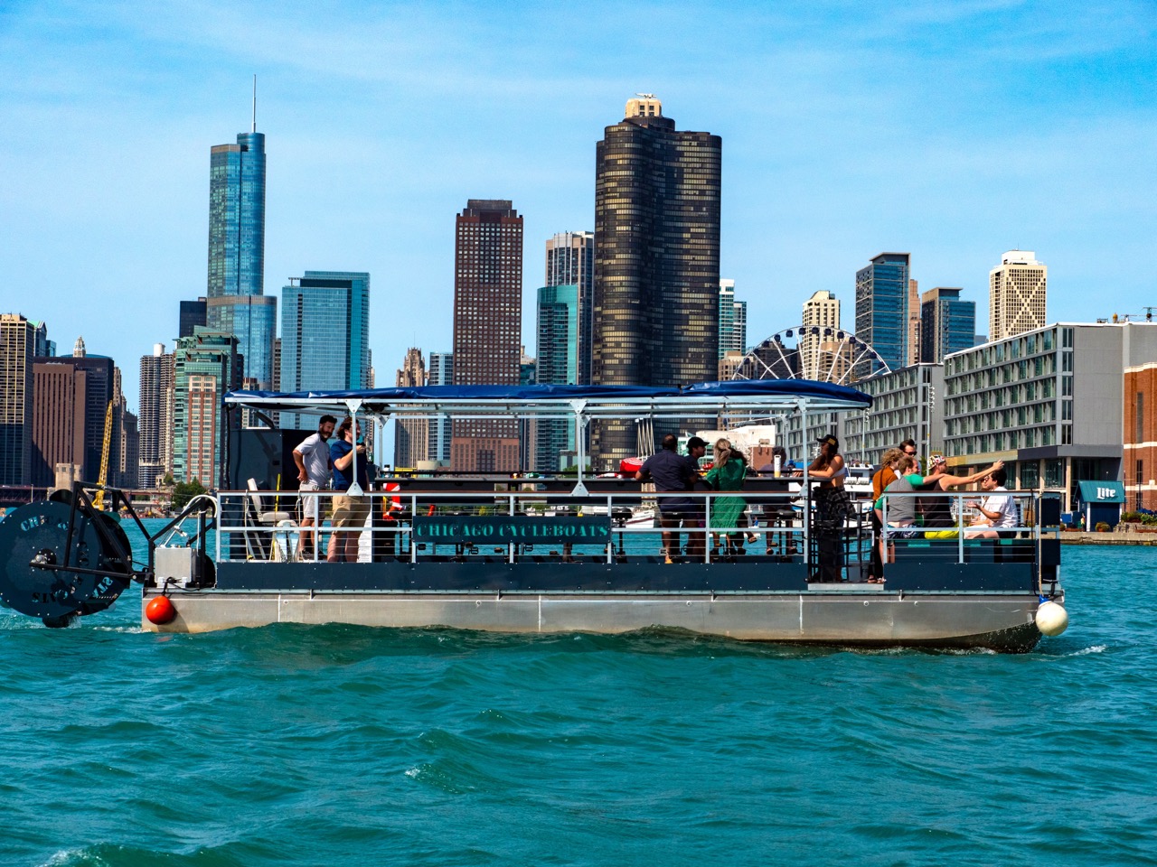 120 Minute Private Cycleboat Cruise