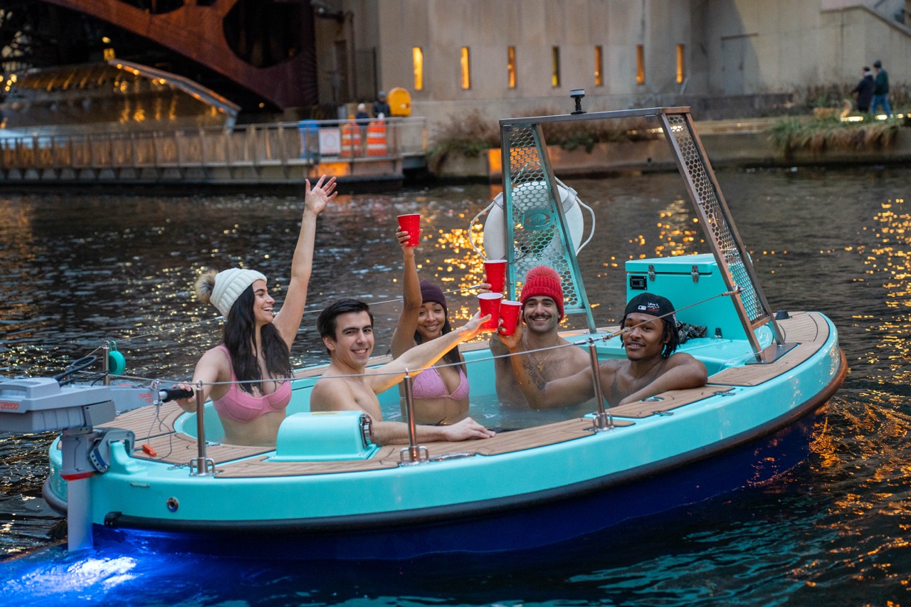 Reserve Your Hot Tub Boat!