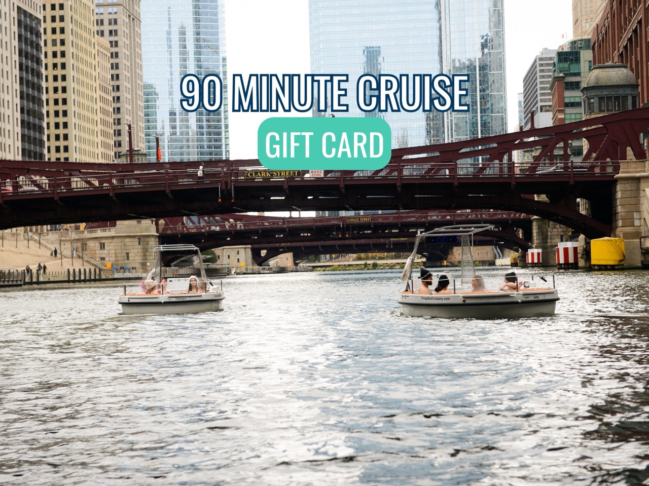 GIFT CARD: 90 Minute Hot Tub Boat Pass